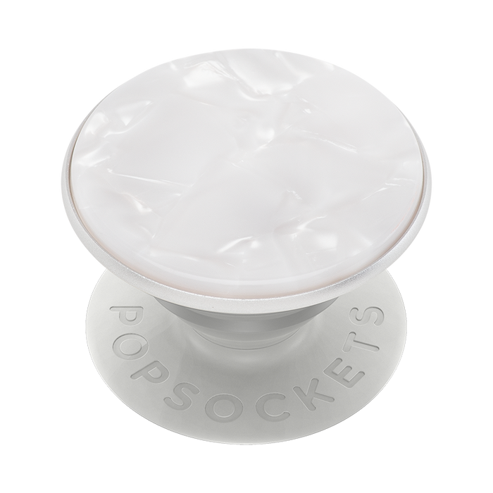 Pearl White Acetate PopGrip, PopSockets