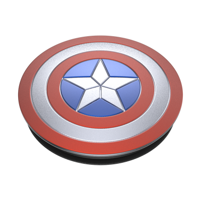 Aluminum Captain America's Shield PopGrip