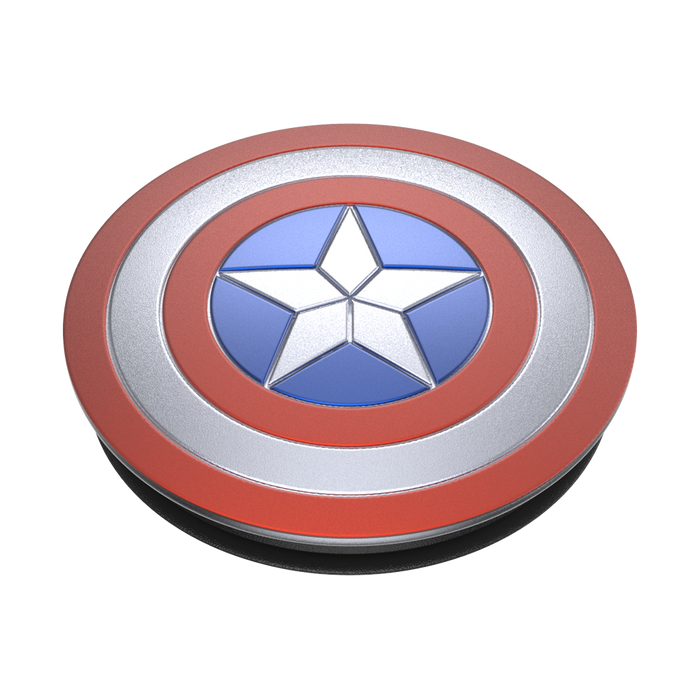 Aluminum Captain America's Shield PopGrip, PopSockets