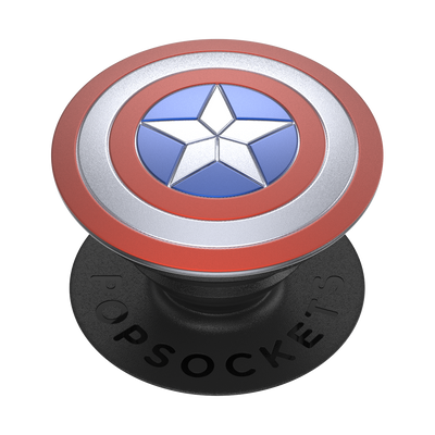 Aluminum Captain America's Shield PopGrip