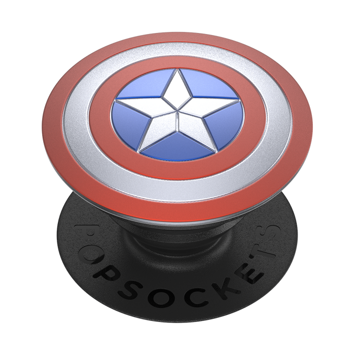 Aluminum Captain America's Shield PopGrip, PopSockets