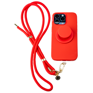 Paracord Rosso Strap, PopSockets