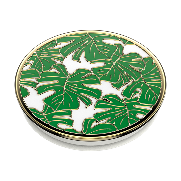 Monstera Polished Enamel PopGrip, PopSockets