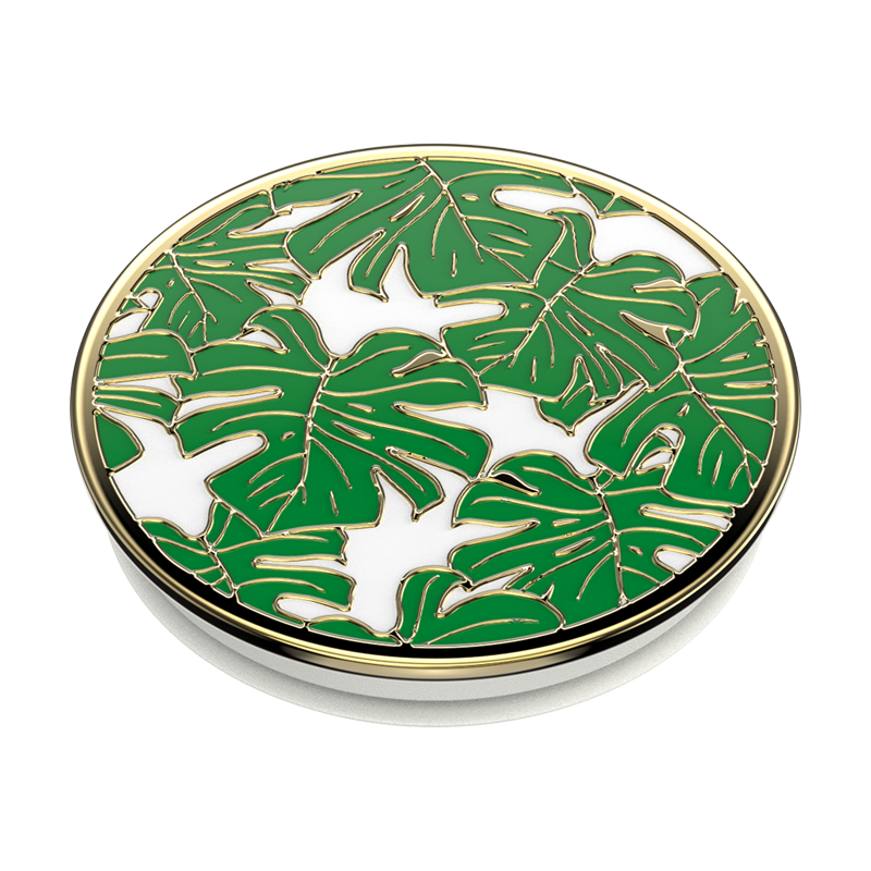 Monstera Polished Enamel PopGrip