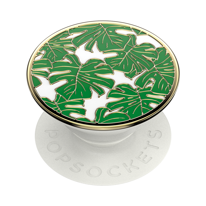 Monstera Polished Enamel PopGrip