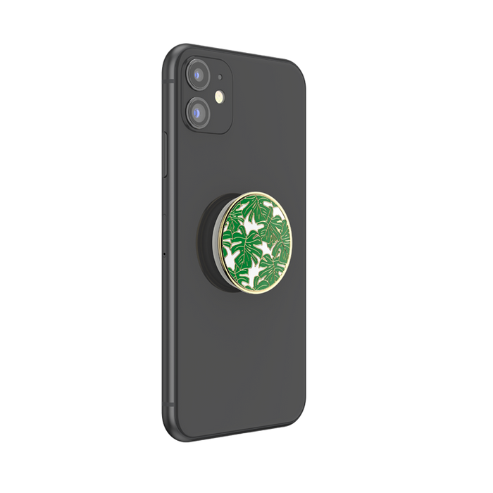 Monstera Polished Enamel PopGrip, PopSockets