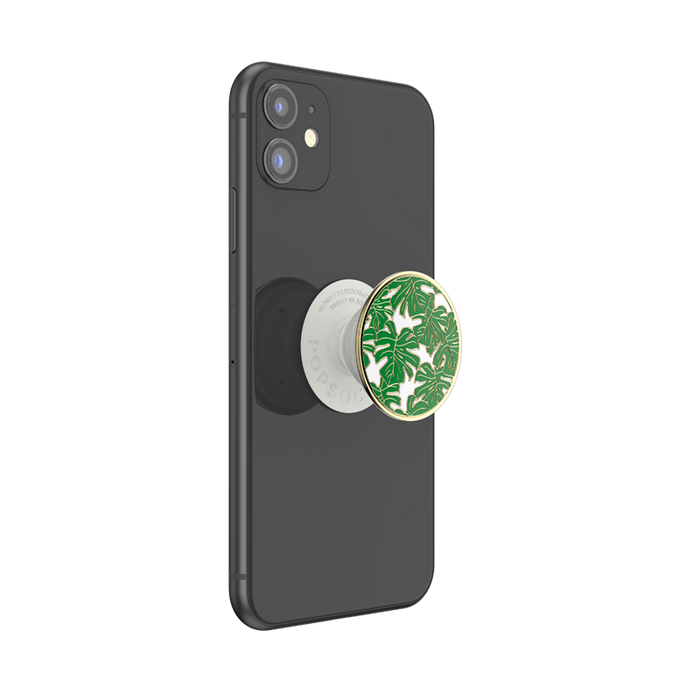 Monstera Polished Enamel PopGrip, PopSockets