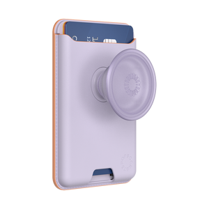 Pale Lavender Softgoods PopWallet+ for MagSafe, PopSockets