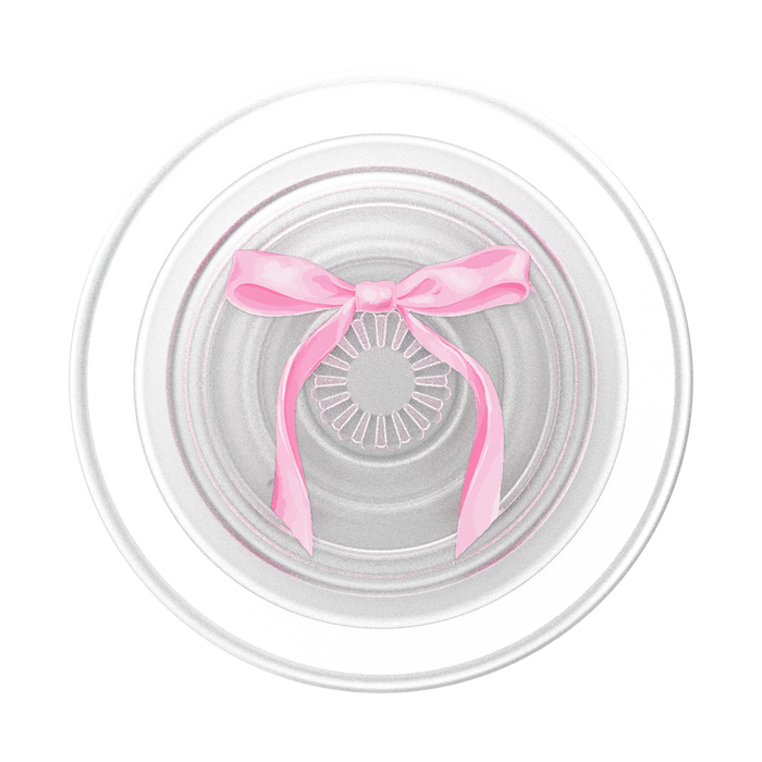 Pink Bow PopGrip for MagSafe, PopSockets