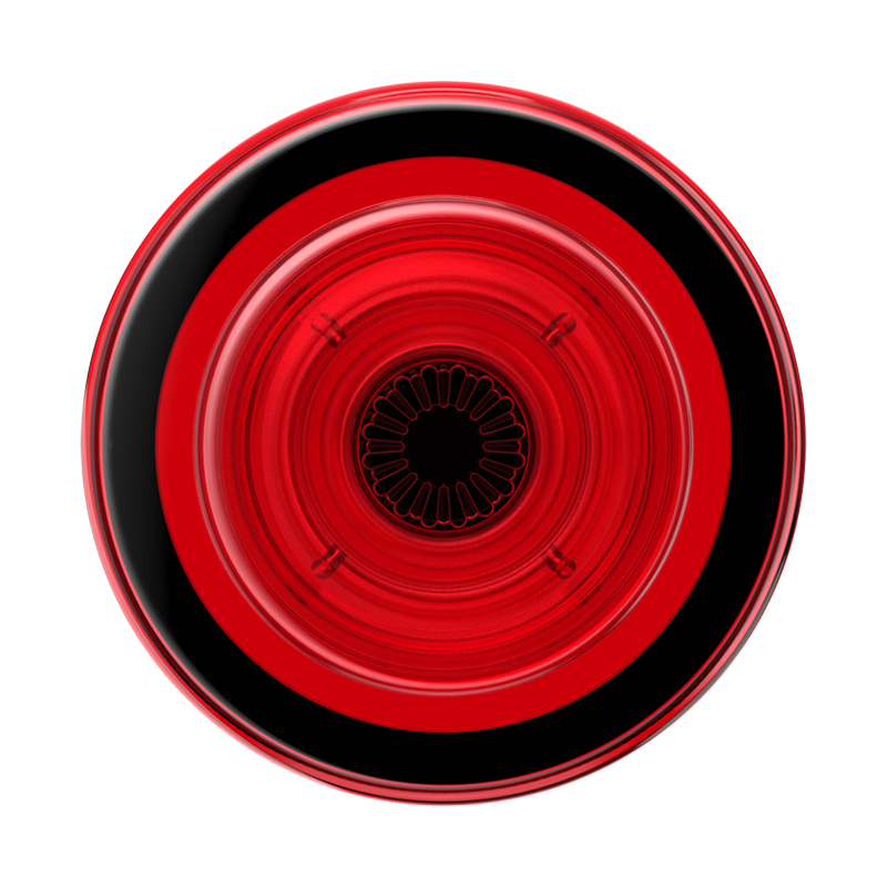 Translucent Danger Red PopGrip for MagSafe (Round)