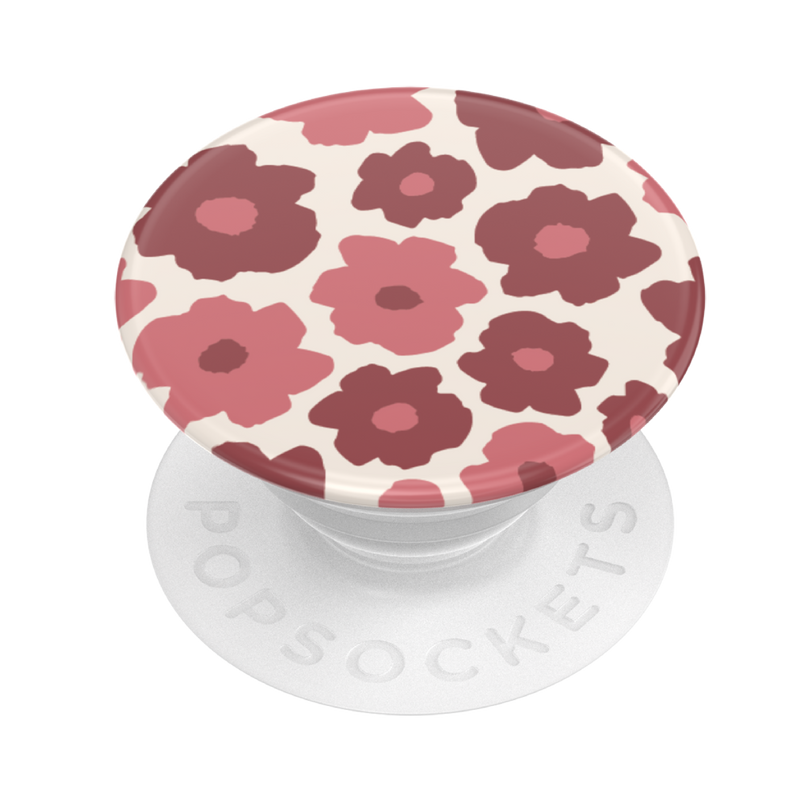 Mauve Floral PopGrip