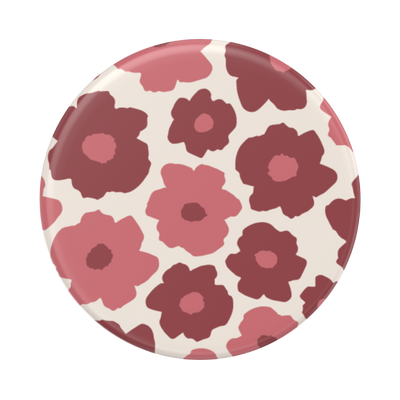 Mauve Floral PopGrip