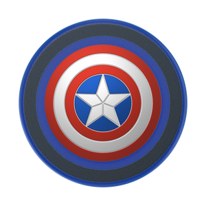 Enamel Captain America's Shield PopGrip for MagSafe, PopSockets