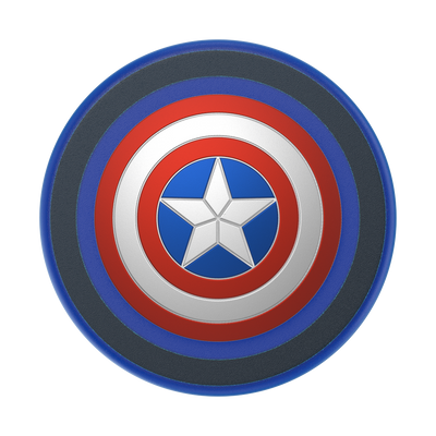 Enamel Captain America's Shield PopGrip for MagSafe