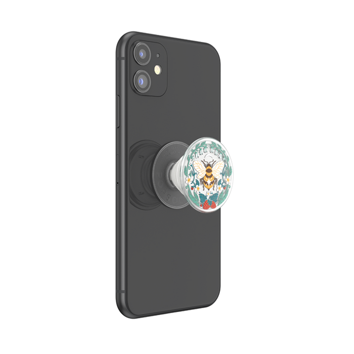 Translucent Bee Boho PopPlant PopGrip, PopSockets