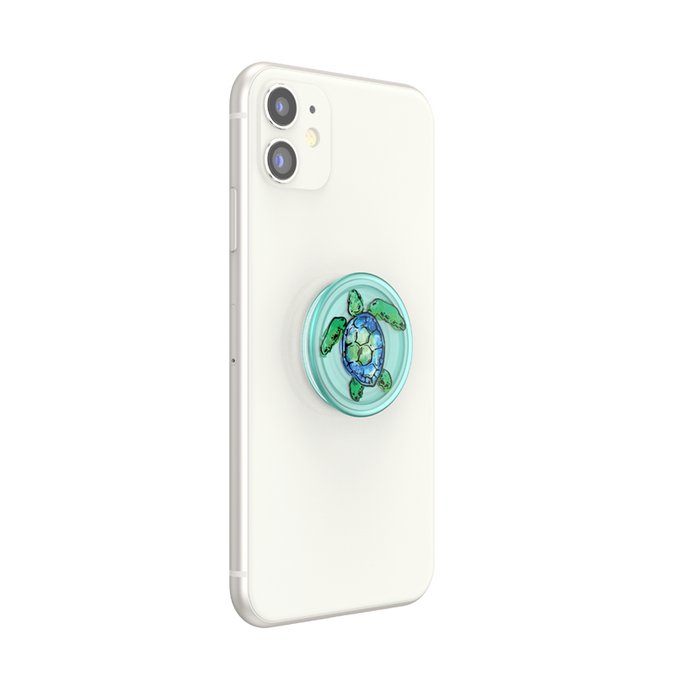 Translucent Tortuga PopPlant PopGrip, PopSockets