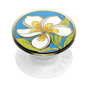 Plumeria Polished Enamel PopGrip, PopSockets