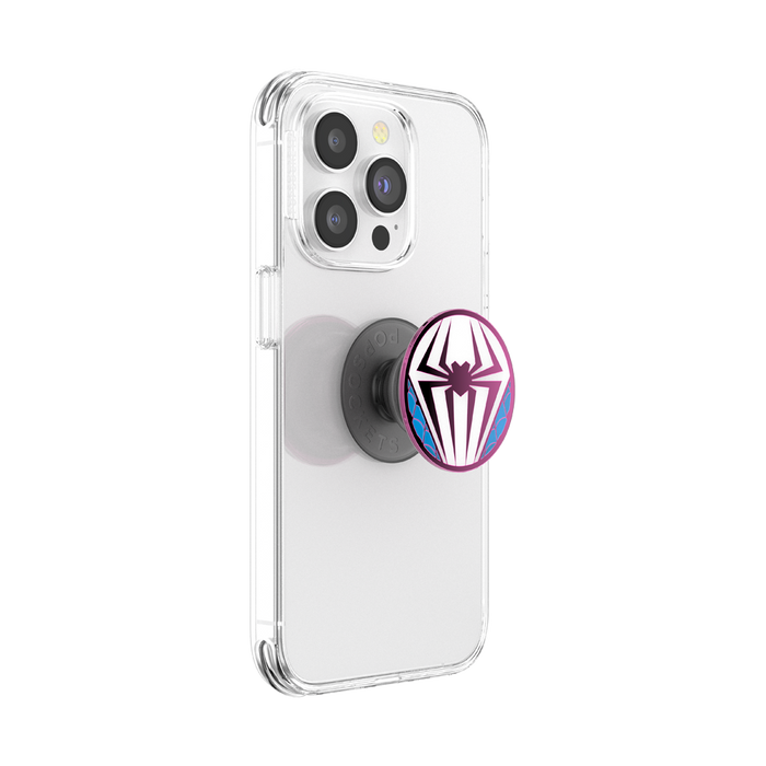 Enamel Ghost-Spider Suit PopGrip, PopSockets