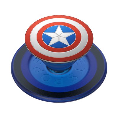 Enamel Captain America's Shield PopGrip for MagSafe