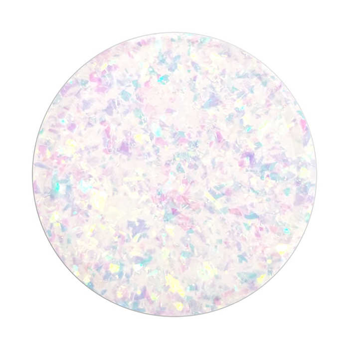 Iridescent Confetti White PopGrip, PopSockets