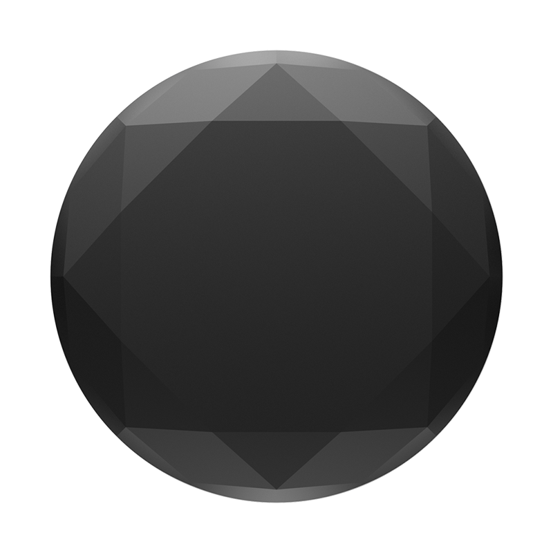 Black Metallic Diamond PopGrip