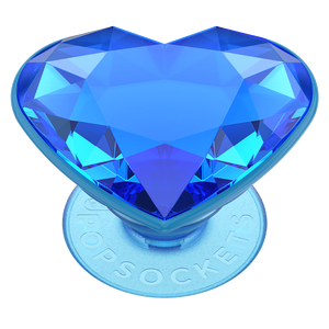 藍水晶之心 PopGrip , PopSockets