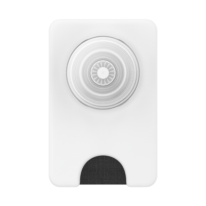 Clear White PopWallet+ for MagSafe, PopSockets